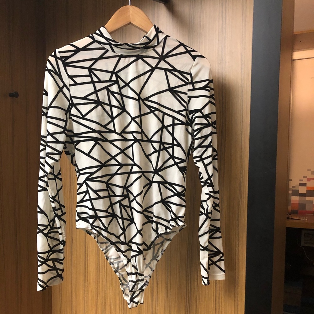 Fashion Nova Geometric Bodysuit